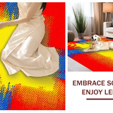 Dynamic Colorful Abstract Expression(Red)