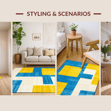 Modern Abstract Patterned Aesthetic(Blue)