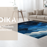 Lively Astronomical Patterned Accent(Blue)