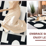 Textured Abstract Elegance(Black)
