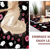 Enchanting Abstract Floral Fusion(Red)