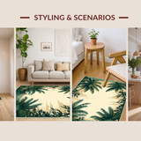 Vibrant Tropical Oasis Aesthetic(Green)