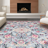 Elegant Neutral Trellis Motif(Gray)