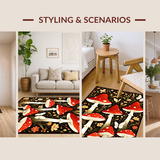 Charming Rustic Floral Elements(Red)