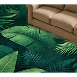 Lush Tropical Leaf Motif(Green)