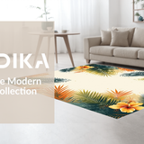 Vibrant Floral Coastal Charm(Beige)