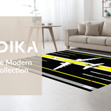 Charming Airborne Vehicle Motif Decor(Yellow)