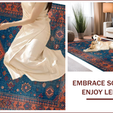 Classic Medallion Earthy Tones(Blue)