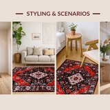Modern Graphic Tiled Aesthetic(Red)