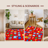 Dynamic Multi Tone Child Friendly Design(Red)