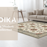 Vibrant Modern Geometric Arrangement(Beige)