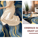 Luxurious Textured Wave Design(Blue)