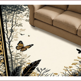 Wildlife Artistic Cheetah Motif(Beige)