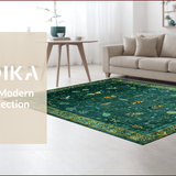 Artful Insect Flora Motif(Green)