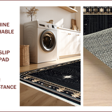 Earthy Rustic Star Motif(Black)