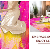 Artful Pastel Brushstroke Design(Pink)