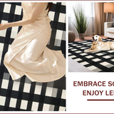 Contemporary High Contrast Checkerboard(Black)