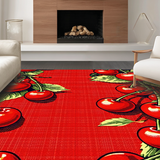 Unique Vintage Fruit Design Element(Red)