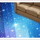 Glittering Tie Dye Dreamscape(Blue)