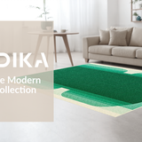 Stylish Fluid Geometric Lines(Green)