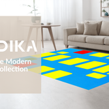 Artful Vibrant Color Splash Concept(Blue)