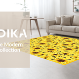 Elegant Floral Rustic Design Concept(Yellow)