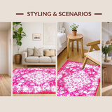Artful Antique Tiled Aesthetic(Pink)