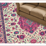 Elegant Contemporary Floral Motif(White)