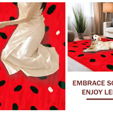 Sunny Fruit Fantasy Floor Covering(Red)