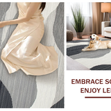 Modern Artistic Tiled Arrangement(Gray)
