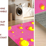Playful Abstract Cherry Blossom Motif(Pink)