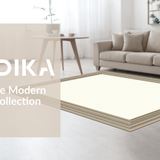 Elegant Earth Tone Round Design(Beige)
