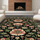 Rustic Earthy Blossom Aesthetic(Black)