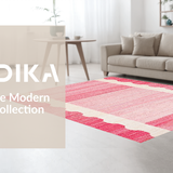 Contemporary Playful Edge Design(Pink)