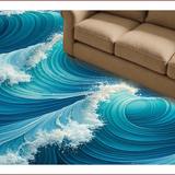 Waterproof All Season Doormat(Blue)