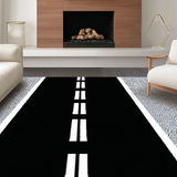 Energetic Airplane Trail Motif(Gray)