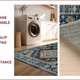 Vintage Tribal Medallion Aesthetic(Blue)