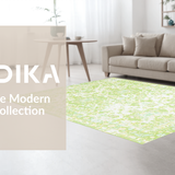 Trendy Faded Tribal Motif(Green)