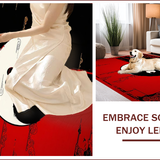 Elegant Monochrome Symbolic Design(Red)