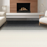 Abstract Gradient Striped Floor Decor(Gray)