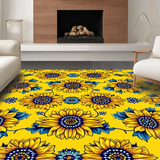 Charming Low Pile Botanical Elegance(Yellow)