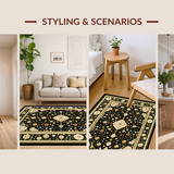 Elegant Gold Medallion(Black)