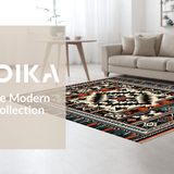 Ethnic Inspired Geometric Elegance(Black)