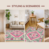 Artful Symmetrical Tribal Touch(Pink)