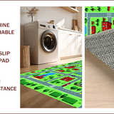 Playful Cityscape Road Design(Green)