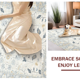 Minimalist Abstract Floral Touch(Beige)