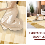 Sophisticated Cream Beige Geometric(Beige)