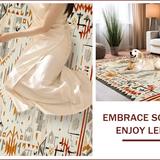 Rustic Tribal Tiled Motif(Beige)