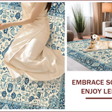 Pastel Distressed Medallion(White)