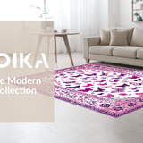 Artful Modern Butterfly Silhouette(Pink)